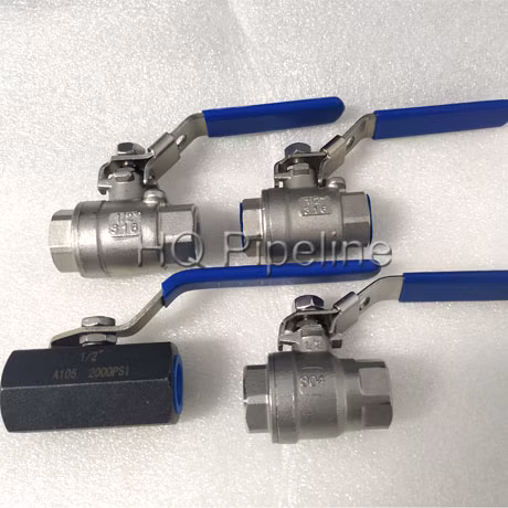 최고의 가격으로 스테인레스 스틸 탄소강 Bsp 스레드 워터 볼 밸브