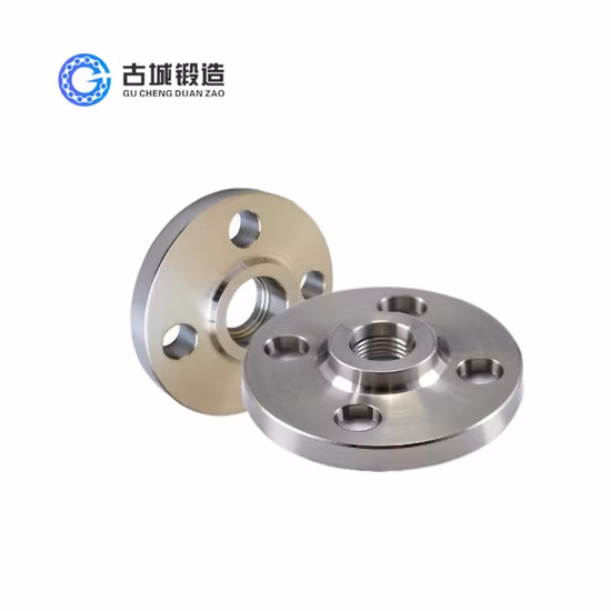 ASME ANSI B16.5 단조 스테인레스 스틸 304 316L 파이프 플랜지